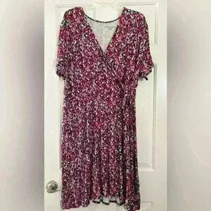 Brand New Floral Wrap Dress